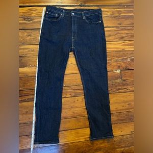 Levi’s 514 Straight Fit Men’s Jeans - Dark Wash with Stretch